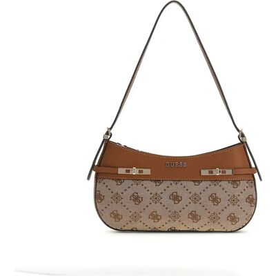 Sac à main femme Guess Melinda Logo Marron TU - Publicité Sac à main femme Guess Melinda Logo Marron TU - Publicité