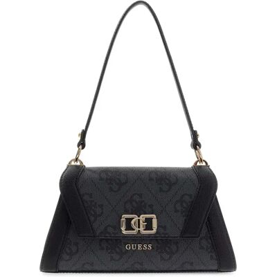 Sac à main femme Guess Karnilla Logo Flap Noir TU - Publicité Sac à main femme Guess Karnilla Logo Flap Noir TU - Publicité
