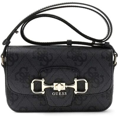 Sac bandoulière avec logo femme Guess Janie Noir TU - Publicité Sac bandoulière avec logo femme Guess Janie Noir TU - Publicité