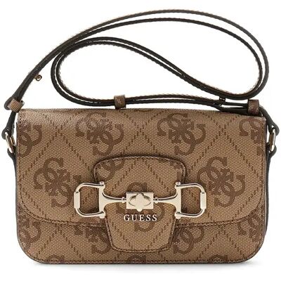 Sac bandoulière avec logo femme Guess Janie Beige TU - Publicité Sac bandoulière avec logo femme Guess Janie Beige TU - Publicité