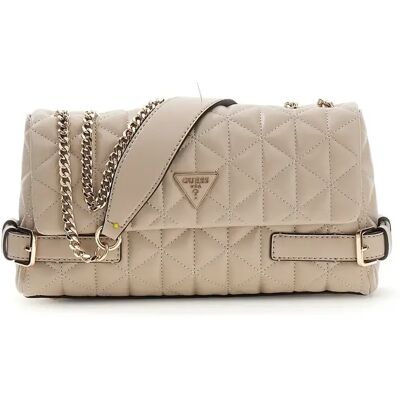 Sac à main femme Guess Paisleigh Cnvrtble Xbody Flap Beige TU - Publicité Sac à main femme Guess Paisleigh Cnvrtble Xbody Flap Beige TU - Publicité