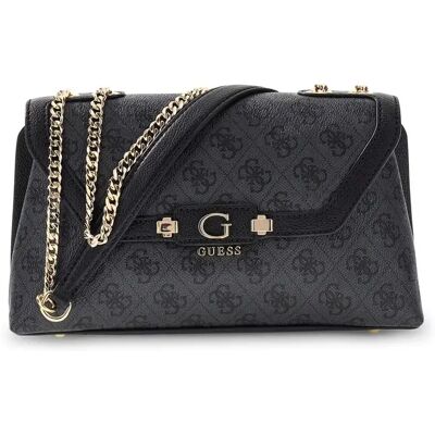 Sac bandoulière convertible femme Guess Lindsey Noir TU - Publicité Sac bandoulière convertible femme Guess Lindsey Noir TU - Publicité