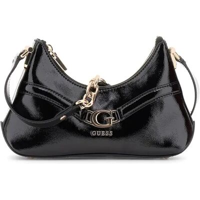 Sac à main à fermeture éclaire femme Guess Dea Noir TU - Publicité Sac à main à fermeture éclaire femme Guess Dea Noir TU - Publicité
