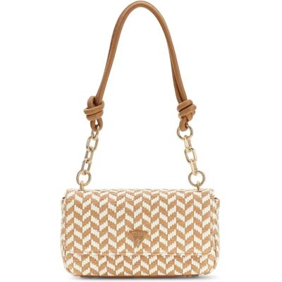Sac bandoulière femme Guess Tessi Beige TU - Publicité Sac bandoulière femme Guess Tessi Beige TU - Publicité