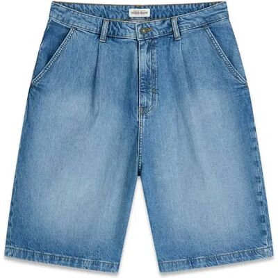 Short en denim Guess Baggy Bleu 28 - Publicité Short en denim Guess Baggy Bleu 28 - Publicité