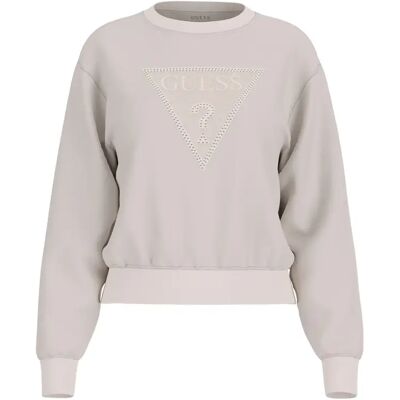 Sweatshirt femme Guess Triangle Lace Rose M - Publicité Sweatshirt femme Guess Triangle Lace Rose M - Publicité