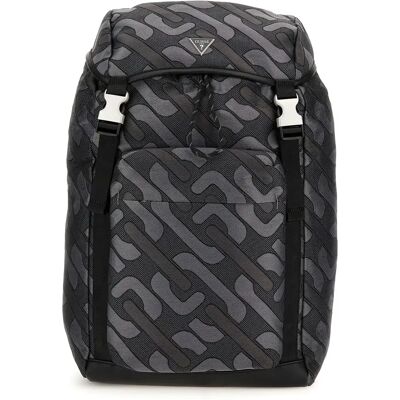 Sac à dos avec rabat Guess Roma Noir TU - Publicité Sac à dos avec rabat Guess Roma Noir TU - Publicité