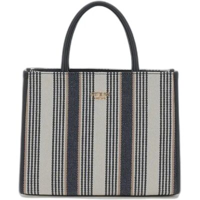 Tote bag 2 comp femme Guess Nicolette Bleu TU - Publicité Tote bag 2 comp femme Guess Nicolette Bleu TU - Publicité