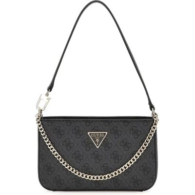 Sac à main hobo zippé femme Guess Noelle II Marron TU - Publicité Sac à main hobo zippé femme Guess Noelle II Marron TU - Publicité