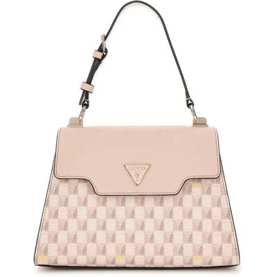 Sac à main rabat de poignée femme Guess G Wave Rose TU - Publicité Sac à main rabat de poignée femme Guess G Wave Rose TU - Publicité