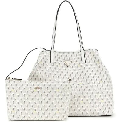 Sac à main fourre-tout femme Guess G Wave Blanc TU - Publicité Sac à main fourre-tout femme Guess G Wave Blanc TU - Publicité