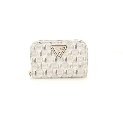 Pochette moyen avec fermeture femme Guess G Wave Blanc TU - Publicité Pochette moyen avec fermeture femme Guess G Wave Blanc TU - Publicité