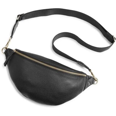 Sacoche banane femme Markberg ElinorMBG Noir TU - Publicité Sacoche banane femme Markberg ElinorMBG Noir TU - Publicité