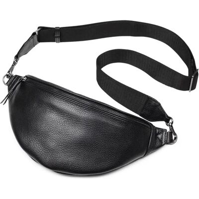 Sacoche banane femme Markberg ElinorMBG Noir TU - Publicité Sacoche banane femme Markberg ElinorMBG Noir TU - Publicité