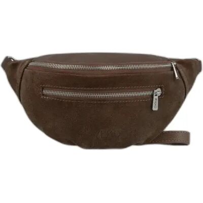 Sac à main en cuir combiné femme Ryłko Marron TU - Publicité Sac à main en cuir combiné femme Ryłko Marron TU - Publicité