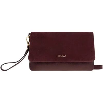 Sac à main en cuir femme Ryłko Marron TU - Publicité Sac à main en cuir femme Ryłko Marron TU - Publicité