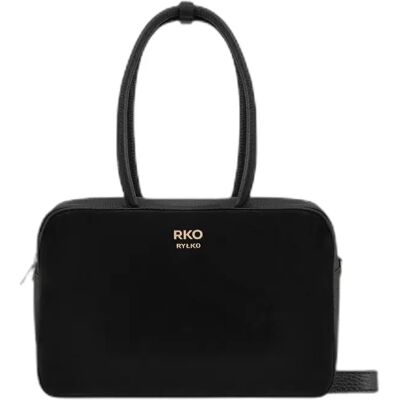 Sac à main en cuir femme Ryłko Noir TU - Publicité Sac à main en cuir femme Ryłko Noir TU - Publicité