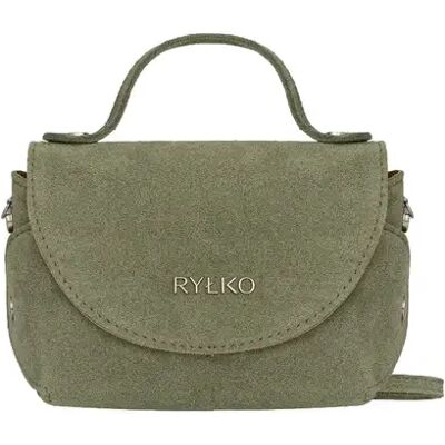 Sac à main en cuir suede femme Ryłko Vert TU - Publicité Sac à main en cuir suede femme Ryłko Vert TU - Publicité