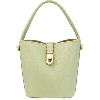 Petit Sac à main en cuir femme Ryłko Vert TU - Publicité Petit Sac à main en cuir femme Ryłko Vert TU - Publicité