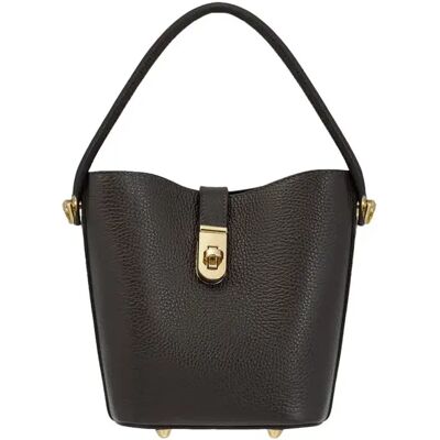 Sac à main en cuir élégant femme Ryłko Marron TU - Publicité Sac à main en cuir élégant femme Ryłko Marron TU - Publicité