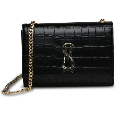 Sac bandoulière femme Steve Madden Bramonie Noir TU - Publicité Sac bandoulière femme Steve Madden Bramonie Noir TU - Publicité