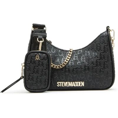 Sac bandoulière femme Steve Madden Bvice-E Noir TU - Publicité Sac bandoulière femme Steve Madden Bvice-E Noir TU - Publicité