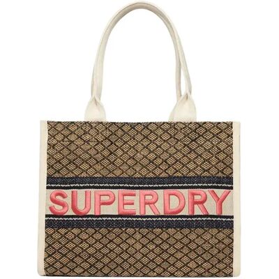 Tote bag femme Superdry Luxe Bleu TU - Publicité Tote bag femme Superdry Luxe Bleu TU - Publicité