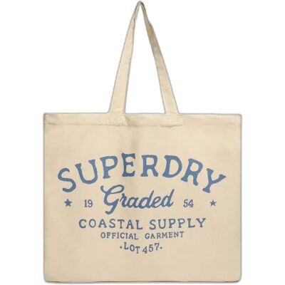 Tote bag femme Superdry Superdry Marron TU - Publicité Tote bag femme Superdry Superdry Marron TU - Publicité
