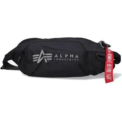 Sac banane Alpha Industries packable waist Noir TU - Publicité Sac banane Alpha Industries packable waist Noir TU - Publicité