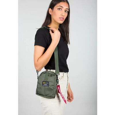 Sac Alpha Industries Crew Carry Vert TU - Publicité Sac Alpha Industries Crew Carry Vert TU - Publicité