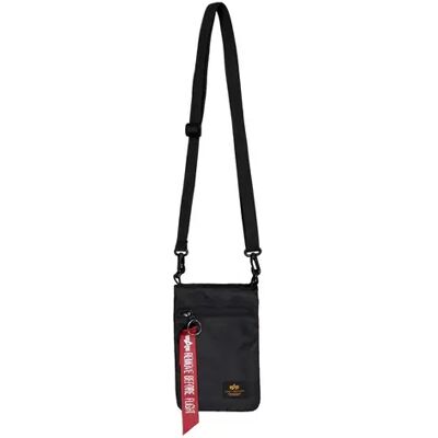 Sac bandoulière Alpha Industries Travel Sling Noir TU - Publicité Sac bandoulière Alpha Industries Travel Sling Noir TU - Publicité