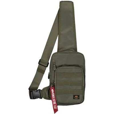 Sacoche Alpha Industries Label Sling Vert TU - Publicité Sacoche Alpha Industries Label Sling Vert TU - Publicité