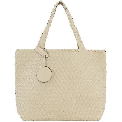 Tote bag tressé femme Ilse Jacobsen Hornbæk Blanc TU - Publicité Tote bag tressé femme Ilse Jacobsen Hornbæk Blanc TU - Publicité