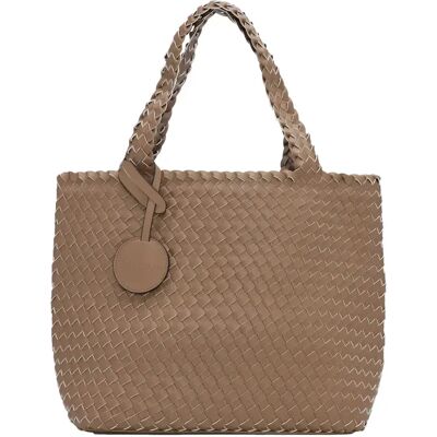 Tote bag tressé femme Ilse Jacobsen Hornbæk Marron TU - Publicité Tote bag tressé femme Ilse Jacobsen Hornbæk Marron TU - Publicité