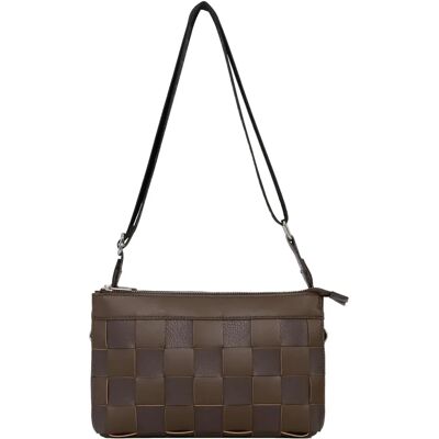 Sac bandoulière tressé femme Ilse Jacobsen Hornbæk Marron TU - Publicité Sac bandoulière tressé femme Ilse Jacobsen Hornbæk Marron TU - Publicité