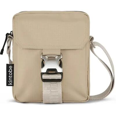 Sac bandoulière femme Kintobe Nico Beige 2 L - Publicité Sac bandoulière femme Kintobe Nico Beige 2 L - Publicité