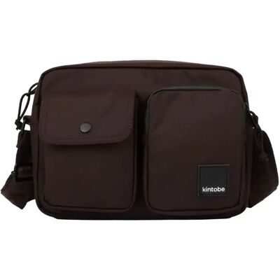 Sac bandoulière Kintobe Miles Marron 4,5 L - Publicité Sac bandoulière Kintobe Miles Marron 4,5 L - Publicité