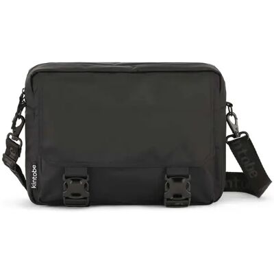 Sac bandoulière Kintobe LEO Noir 9 L - Publicité Sac bandoulière Kintobe LEO Noir 9 L - Publicité
