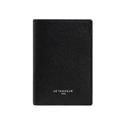 Porte-cartes vertical Le Tanneur 8CC Noir TU - Publicité Porte-cartes vertical Le Tanneur 8CC Noir TU - Publicité