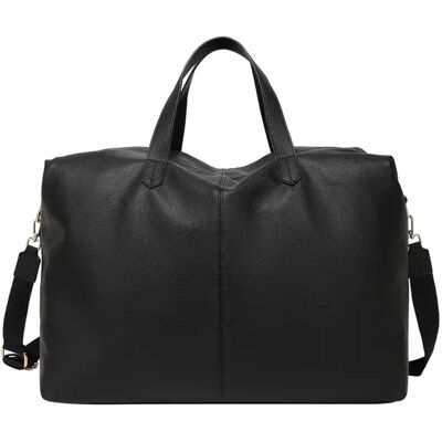 Sac bandoulière femme Noella Leather Look Noir 35x50x28 cm - Publicité Sac bandoulière femme Noella Leather Look Noir 35x50x28 cm - Publicité