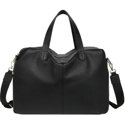Sac bandoulière femme Noella Weekend Noir 28x40x20 cm - Publicité Sac bandoulière femme Noella Weekend Noir 28x40x20 cm - Publicité
