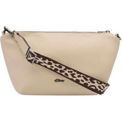 Sac bandoulière avec plaque logo et bandoulière réglable femme s.Oliver Beige TU - Publicité Sac bandoulière avec plaque logo et bandoulière réglable femme s.Oliver Beige TU - Publicité