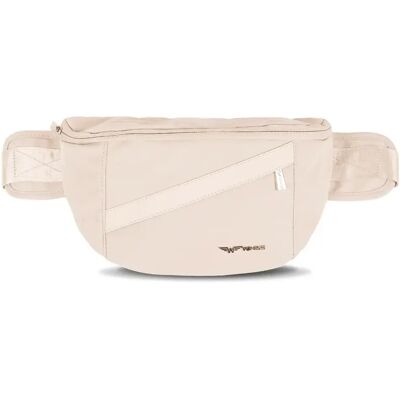 Sacoche banane femme Wings Kiskadee Beige 3 L - Publicité Sacoche banane femme Wings Kiskadee Beige 3 L - Publicité