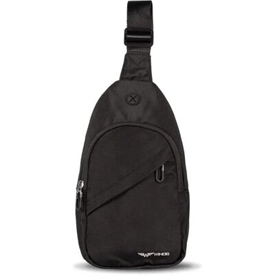 Sac bandoulière femme Wings Skylart Noir 1 L - Publicité Sac bandoulière femme Wings Skylart Noir 1 L - Publicité