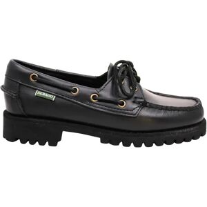 Chaussures bateau femme Sebago Ranger Waxy Noir 41 - Publicité Chaussures bateau femme Sebago Ranger Waxy Noir 41 - Publicité