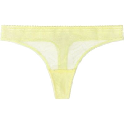Tanga femme Huit Eclatante Jaune XL - Publicité Tanga femme Huit Eclatante Jaune XL - Publicité