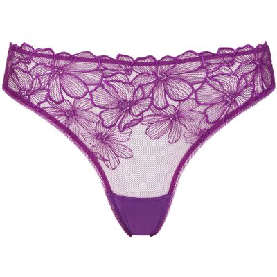 Tanga femme Huit Symphonie Violet S - Publicité Tanga femme Huit Symphonie Violet S - Publicité