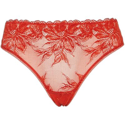 Culotte femme Huit Brandy Rouge 36 - Publicité Culotte femme Huit Brandy Rouge 36 - Publicité