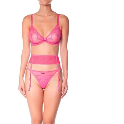 Jarretière femme Huit Ladies Night Rose M - Publicité Jarretière femme Huit Ladies Night Rose M - Publicité