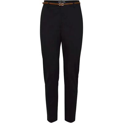 Pantalon cigarette avec ceinture femme b.young days2 Noir 38 - Publicité Pantalon cigarette avec ceinture femme b.young days2 Noir 38 - Publicité